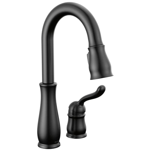 Delta Leland Single Handle Pull-Down Bar / Prep Faucet with Separate Lever Handle