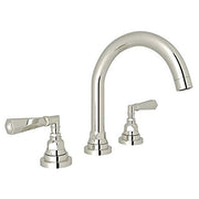 Rohl San Giovanni Widespread Lavatory Faucet With C-Spout in Polished Nickel - A2328LMPN-2
