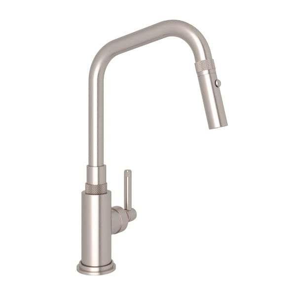 Rohl Campo Campo Pull-Down Kitchen Faucet in Satin Nickel - A3431ILSTN-2