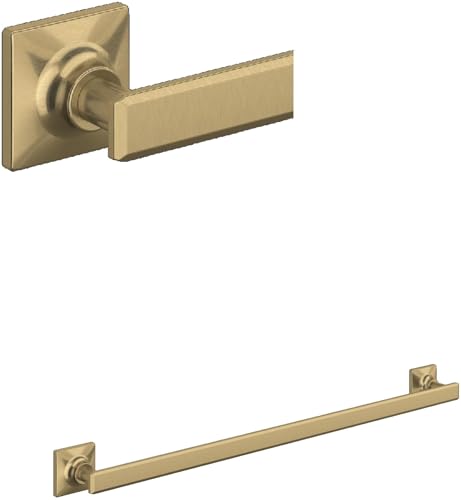 Rohl Apothecary 24" Towel Bar in Antique Gold - AP25WTB24AG