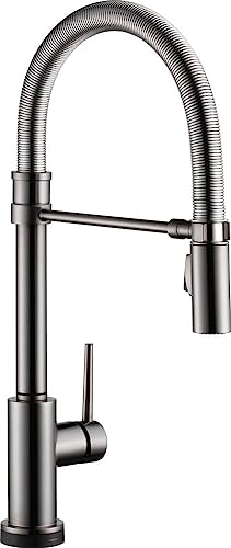 Delta Trinsic Single-Handle Pull-Down Spring Kitchen Faucet with Touch2O Technology