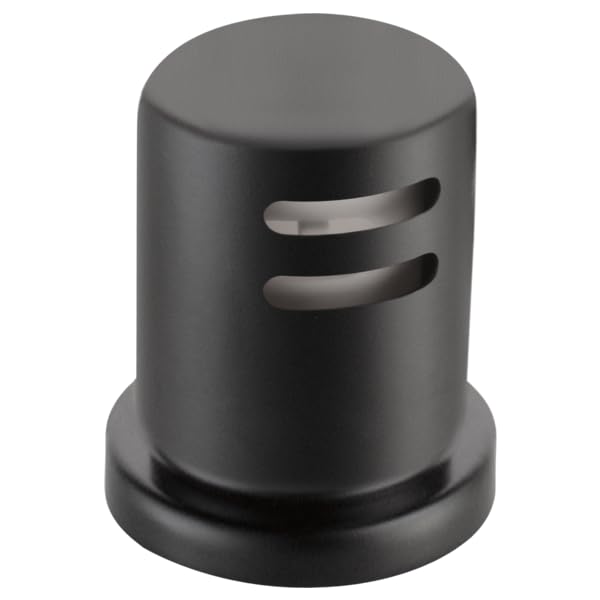 Matte black cylindrical air gap with two horizontal slot vents and circular base.