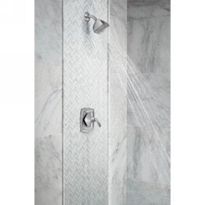 Moen Voss Posi Temp Posi Temp Pressure Balancing Shower Trim Kit in Nickel - T2692BN