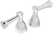 Delta Lockwood H640 Metal Lever Handle Set - Roman Tub in Chrome Finish