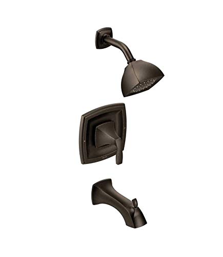 Moen Voss Posi Temp Pressure Balancing Eco Performance Tub and Shower Trim Kit Polished in Polished Nickel - T2693EPNL
