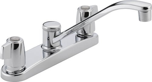 Peerless Core P221LF Two Handle Kitchen Faucet in Chrome Finish