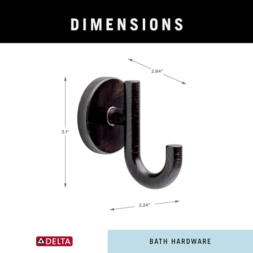 Delta Trinsic 759350-RB Robe Hook: Venetian Bronze
