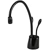 InSinkErator Indulge F-HC1100 Contemporary Instant Hot and Cold Faucet in Gloss Black - 44252G