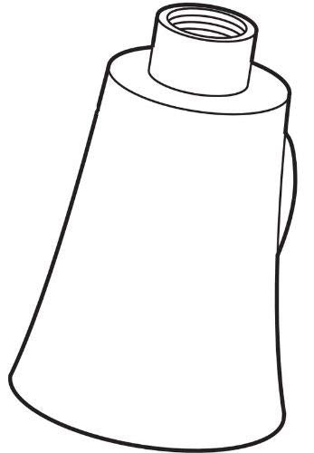 Delta Pilar spray assembly pull-down component with cylindrical body and threaded connection port.