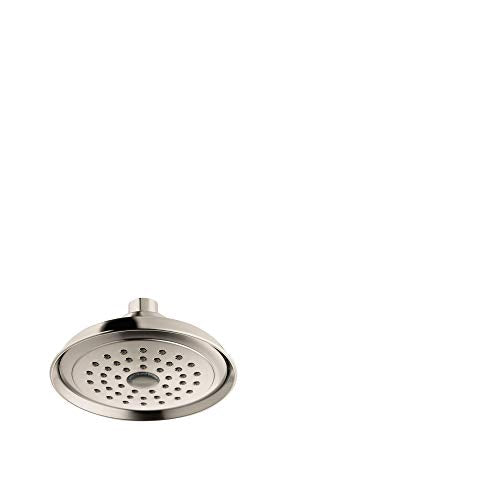Hansgrohe 04781820 Joleena Shower Head 150 1-Jet, 1.5 GPM in Brushed Nickel