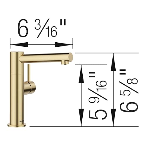 Blanco Alta Beverage Faucet 1.5 GPM in Satin Gold - 527566