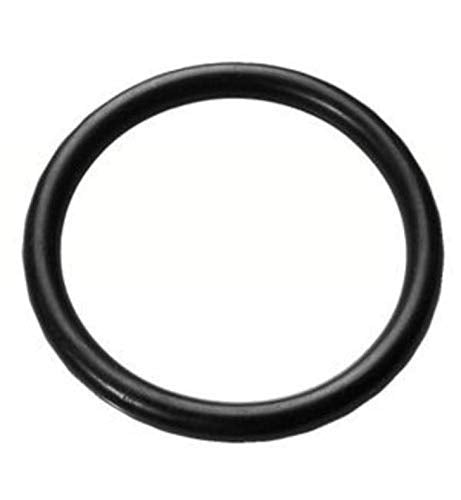 Black rubber O-ring with 18.2mm outer diameter and 1.7mm cross-section.