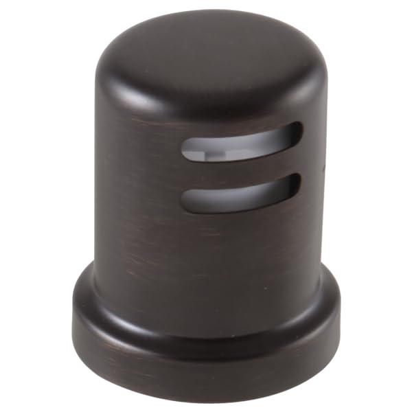Cylindrical dark bronze air gap with two horizontal slots and domed top on circular base.