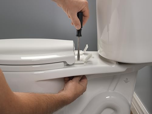 Delta Sanborne 810902-WH Elongated Standard Close Seat in White Finish