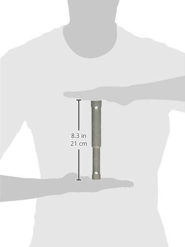 Moen faucet installation rod with measurement scale showing 8.3 inches or 21 centimeters length.