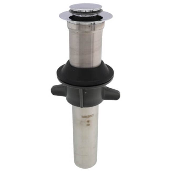 Delta RP101632PC Metal Push Pop Drain without Overflow Chrome