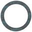 McDonnell & Miller 150-14 flat face flange head gasket, circular rubber ring with gray finish.