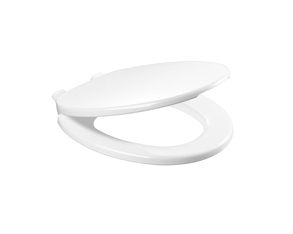 Caroma 326201W Soft Close Round Front Plus Seat: White