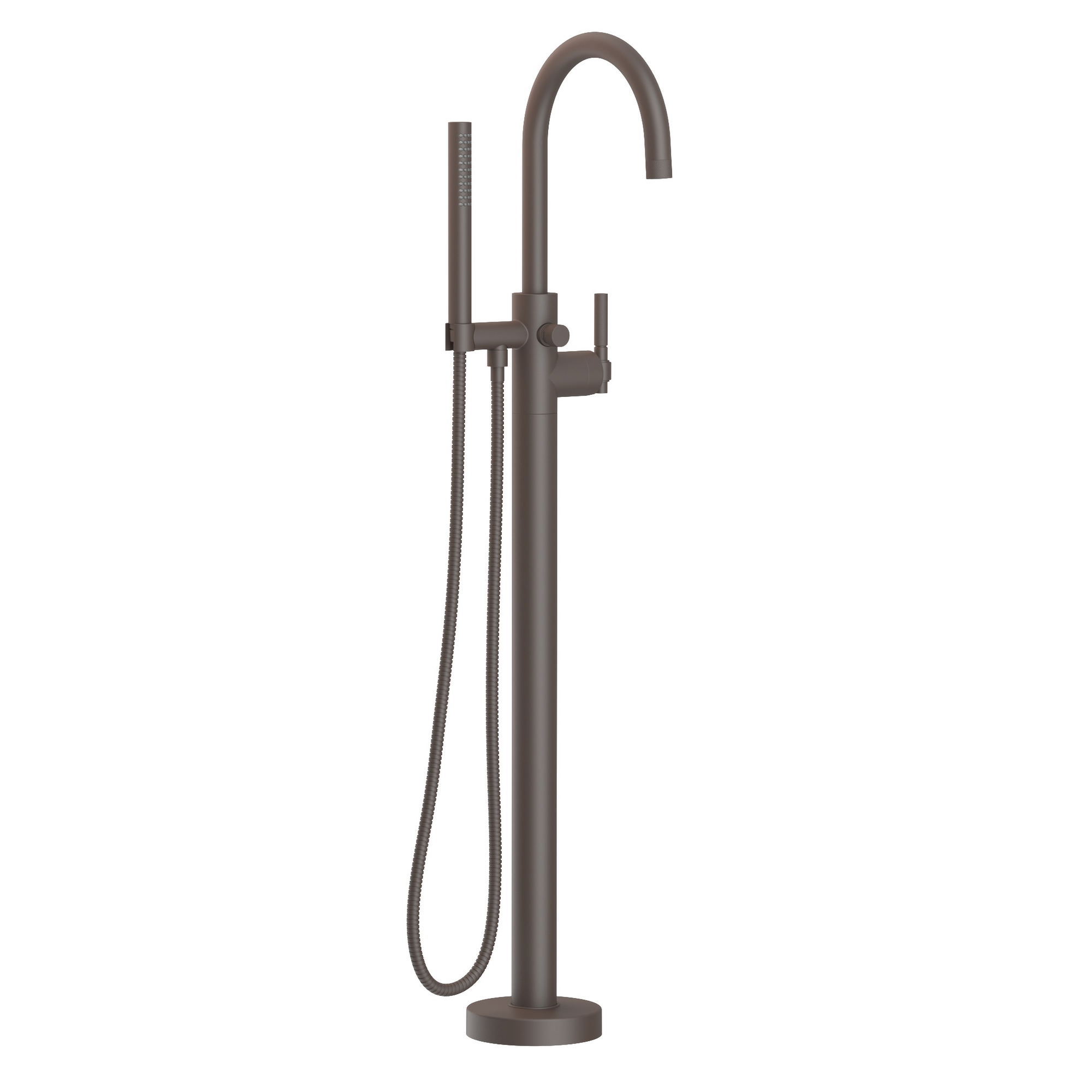 Newport Brass Muncy Floor Mounted Single Hole Tub Filler with Hand Shower
