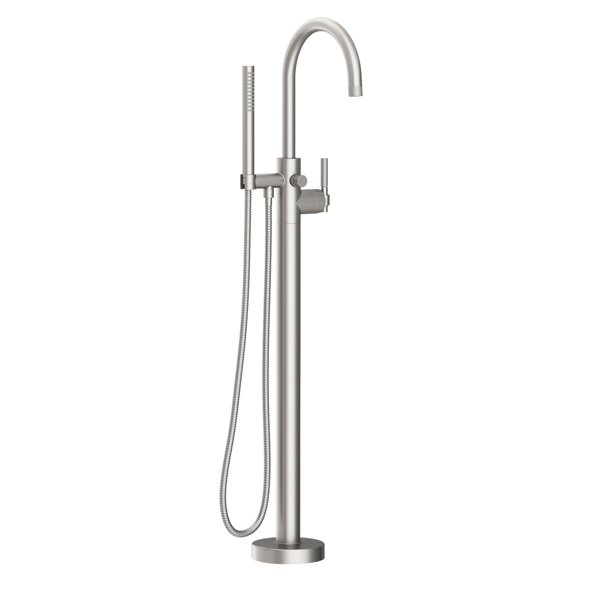 Newport Brass Muncy Floor Mounted Single Hole Tub Filler with Hand Shower