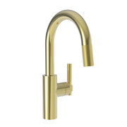 Newport Brass Muncy 1.8 GPM Single Hole Pull Down Bar & Prep Faucet