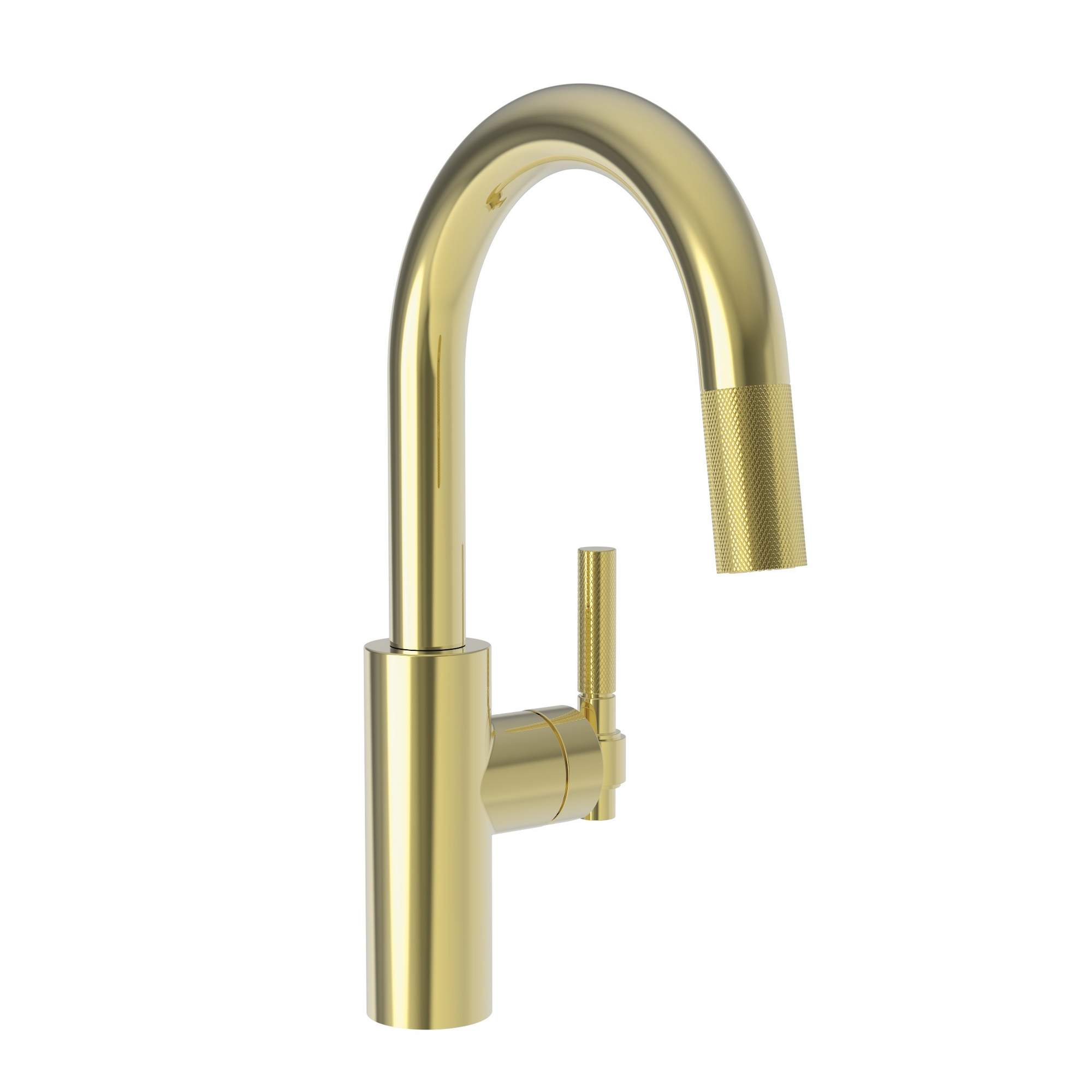 Newport Brass Muncy 1.8 GPM Single Hole Pull Down Bar & Prep Faucet