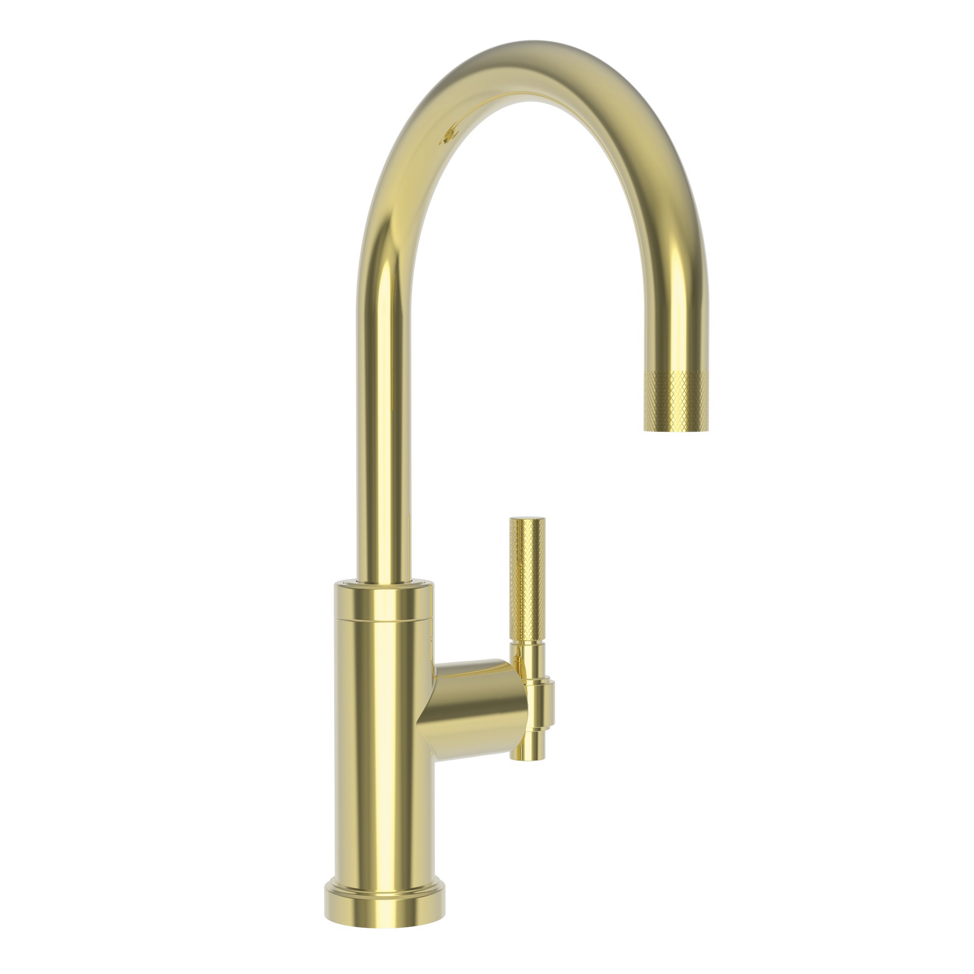 Newport Brass Muncy 1.8 GPM Single Hole Pull Down Knurled Bar & Prep Faucet
