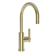 Newport Brass Muncy 1.8 GPM Single Hole Pull Down Knurled Bar & Prep Faucet