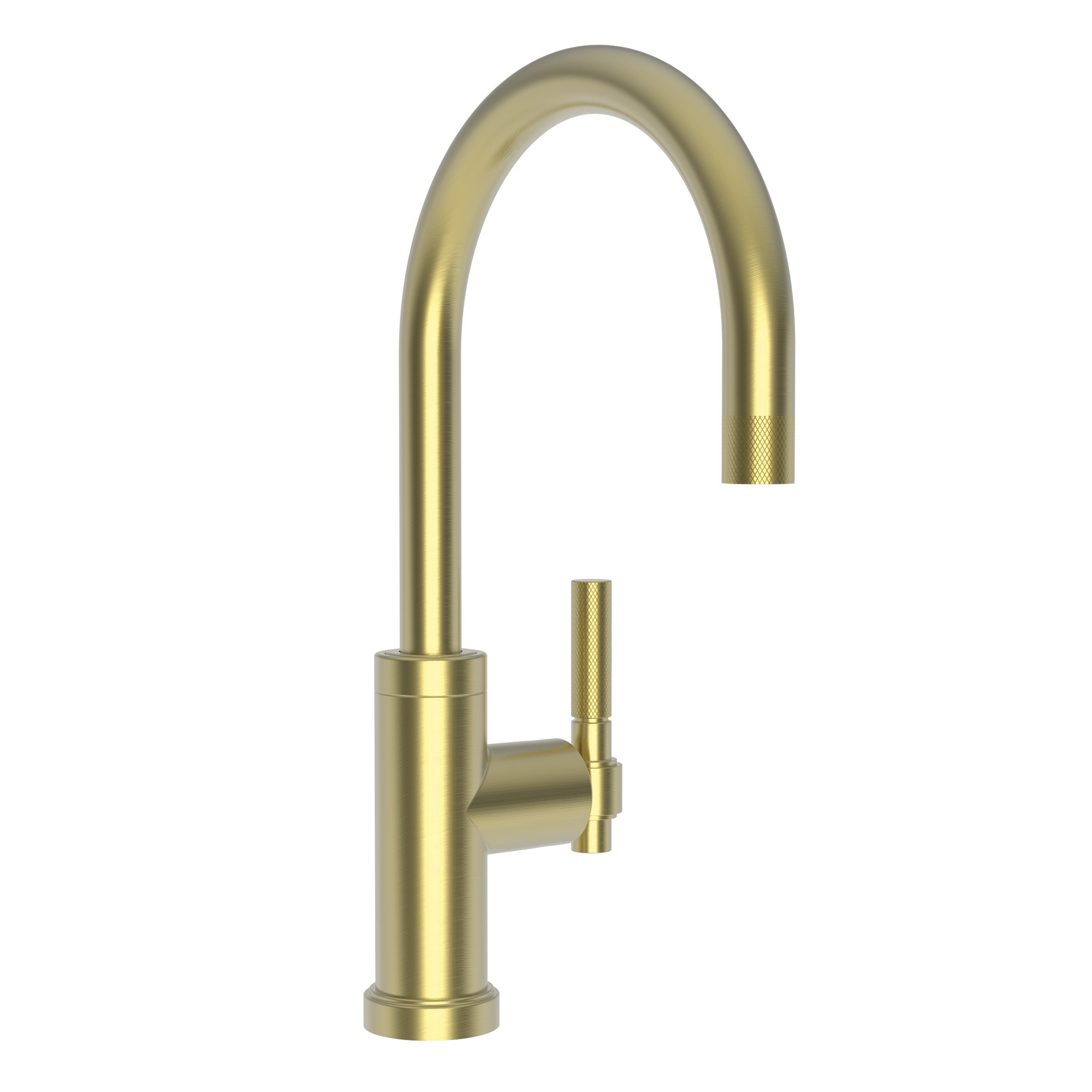 Newport Brass Muncy 1.8 GPM Single Hole Pull Down Knurled Bar & Prep Faucet