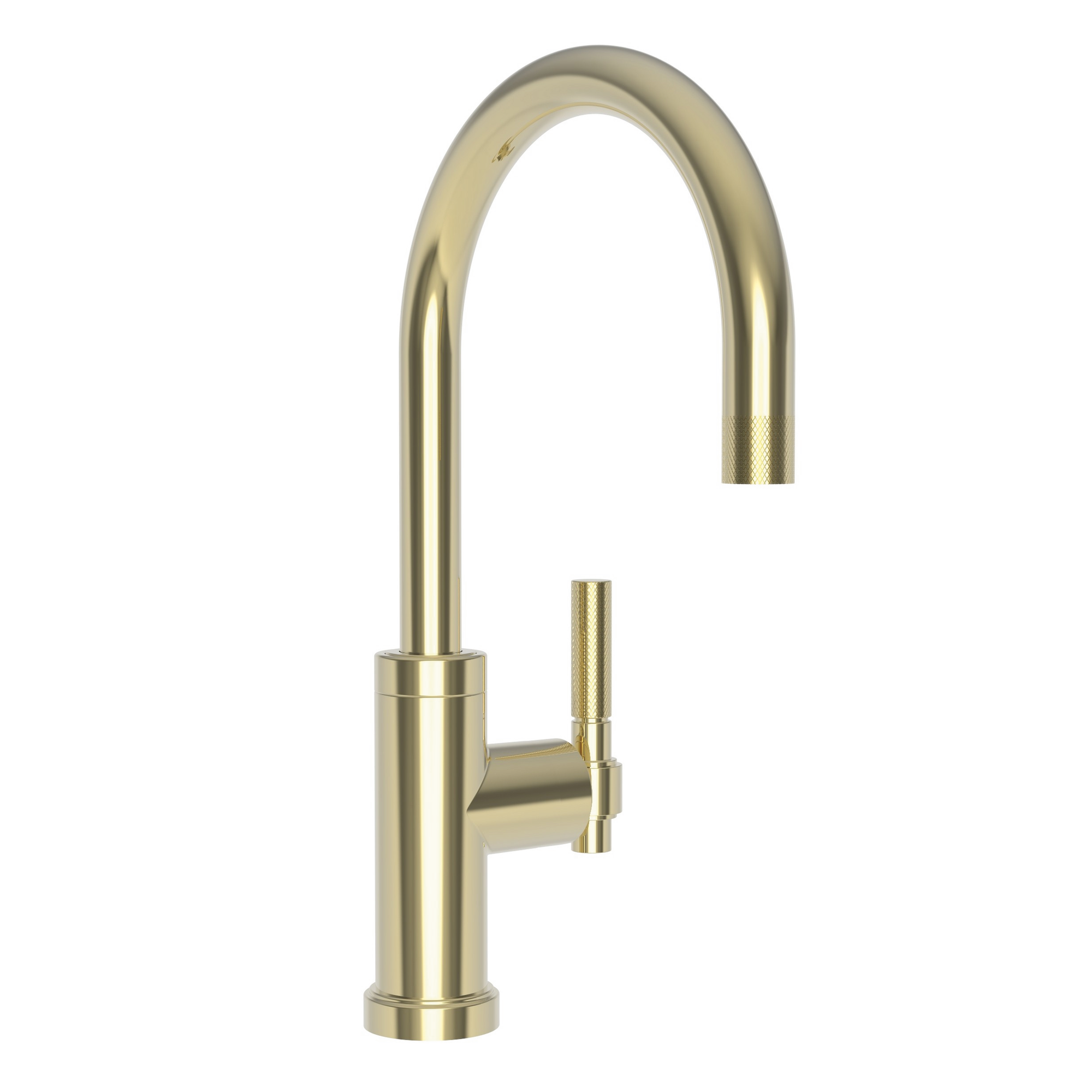 Newport Brass Muncy 1.8 GPM Single Hole Pull Down Knurled Bar & Prep Faucet