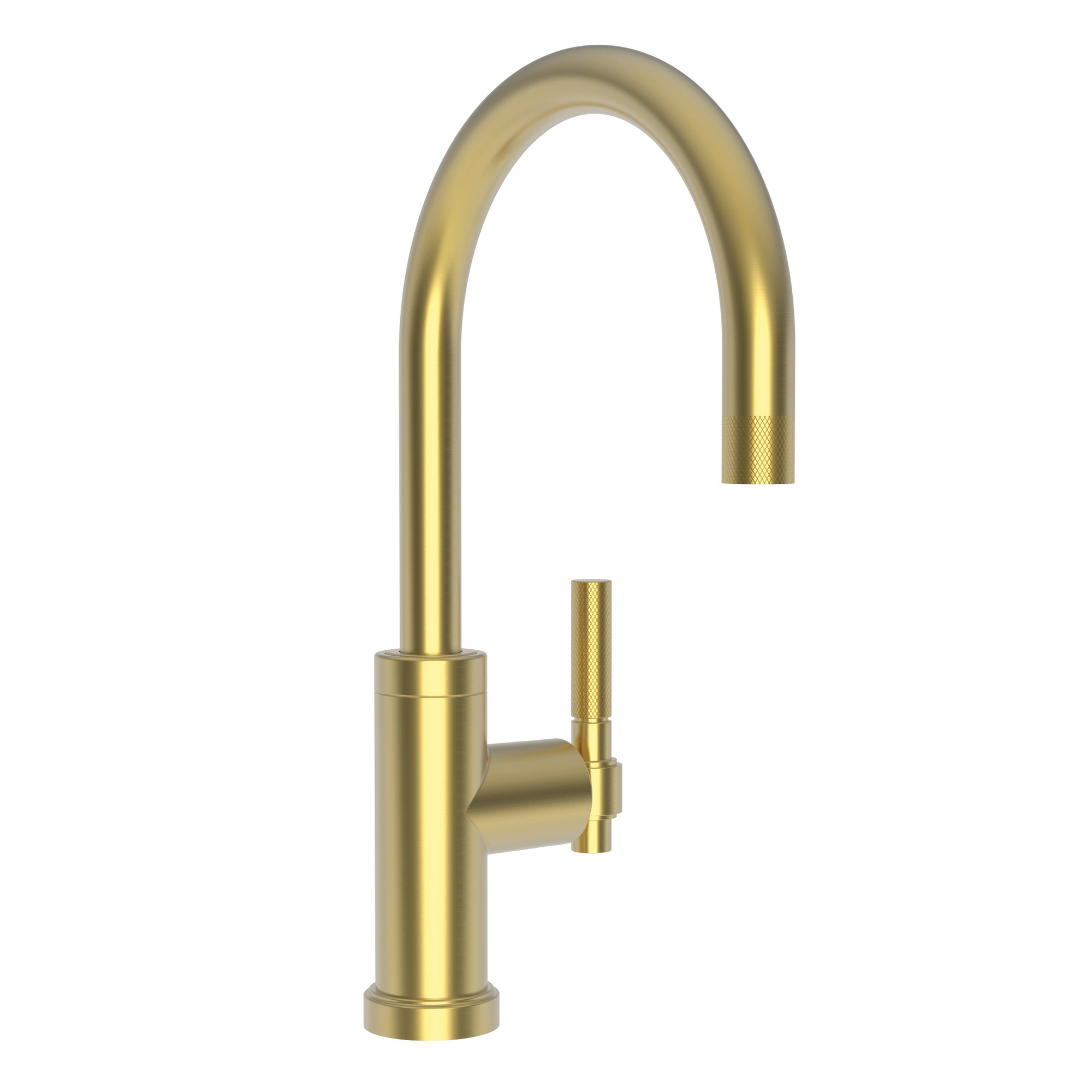 Newport Brass Muncy 1.8 GPM Single Hole Pull Down Knurled Bar & Prep Faucet
