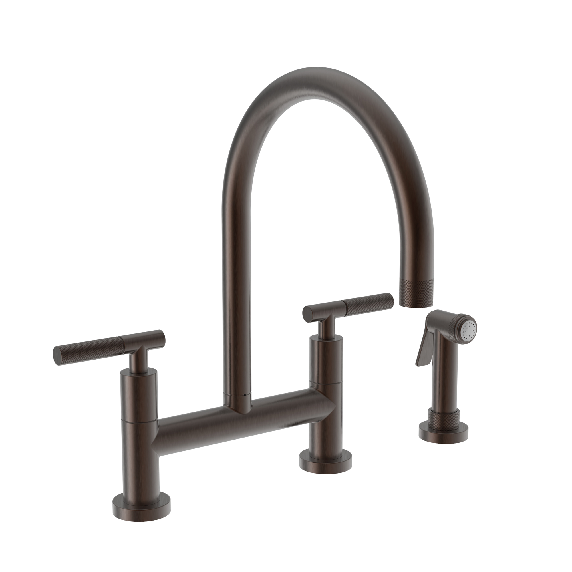 Newport Brass Muncy 1.8 GPM Widespread Bridge Kitchen Faucet & Side Spray