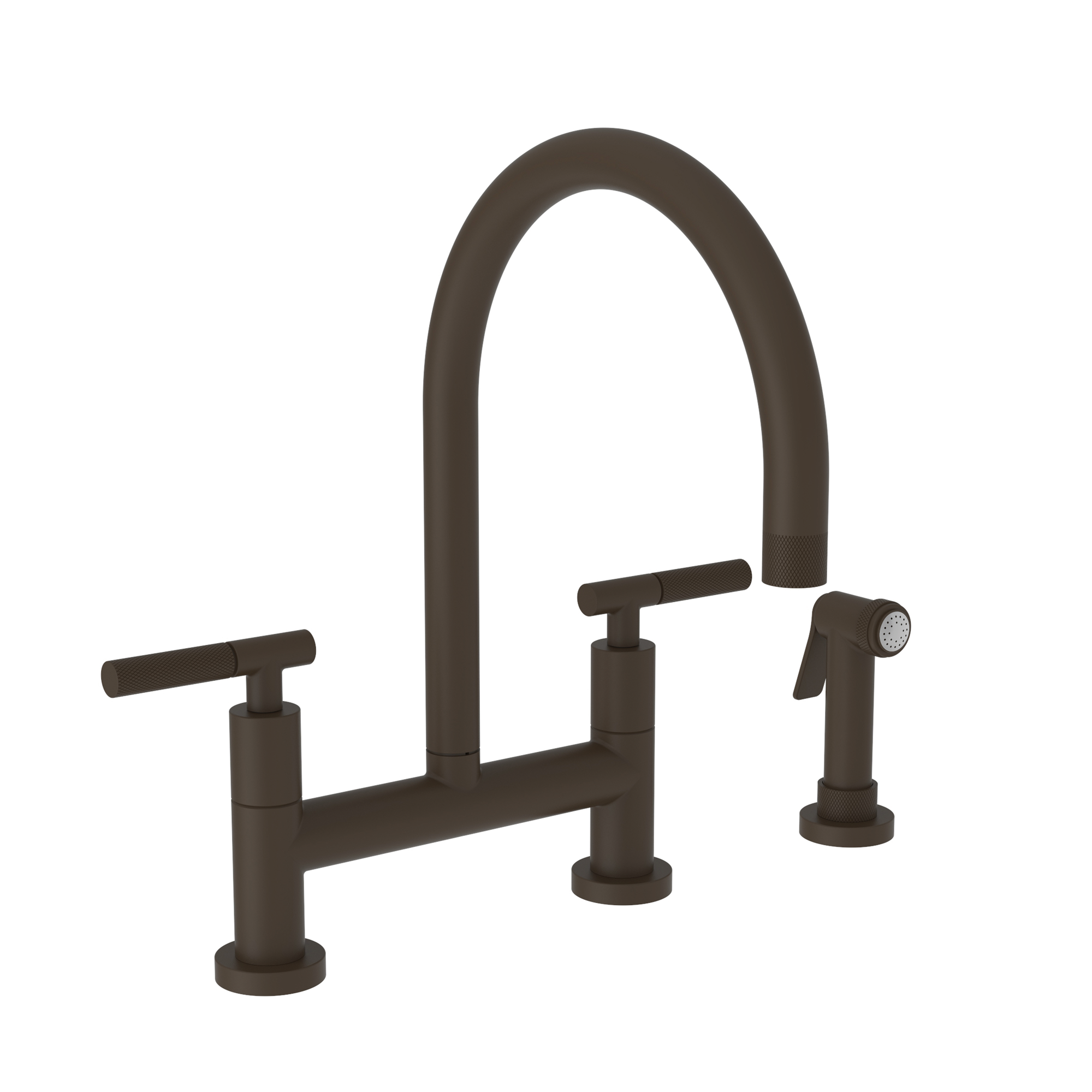 Newport Brass Muncy 1.8 GPM Widespread Bridge Kitchen Faucet & Side Spray