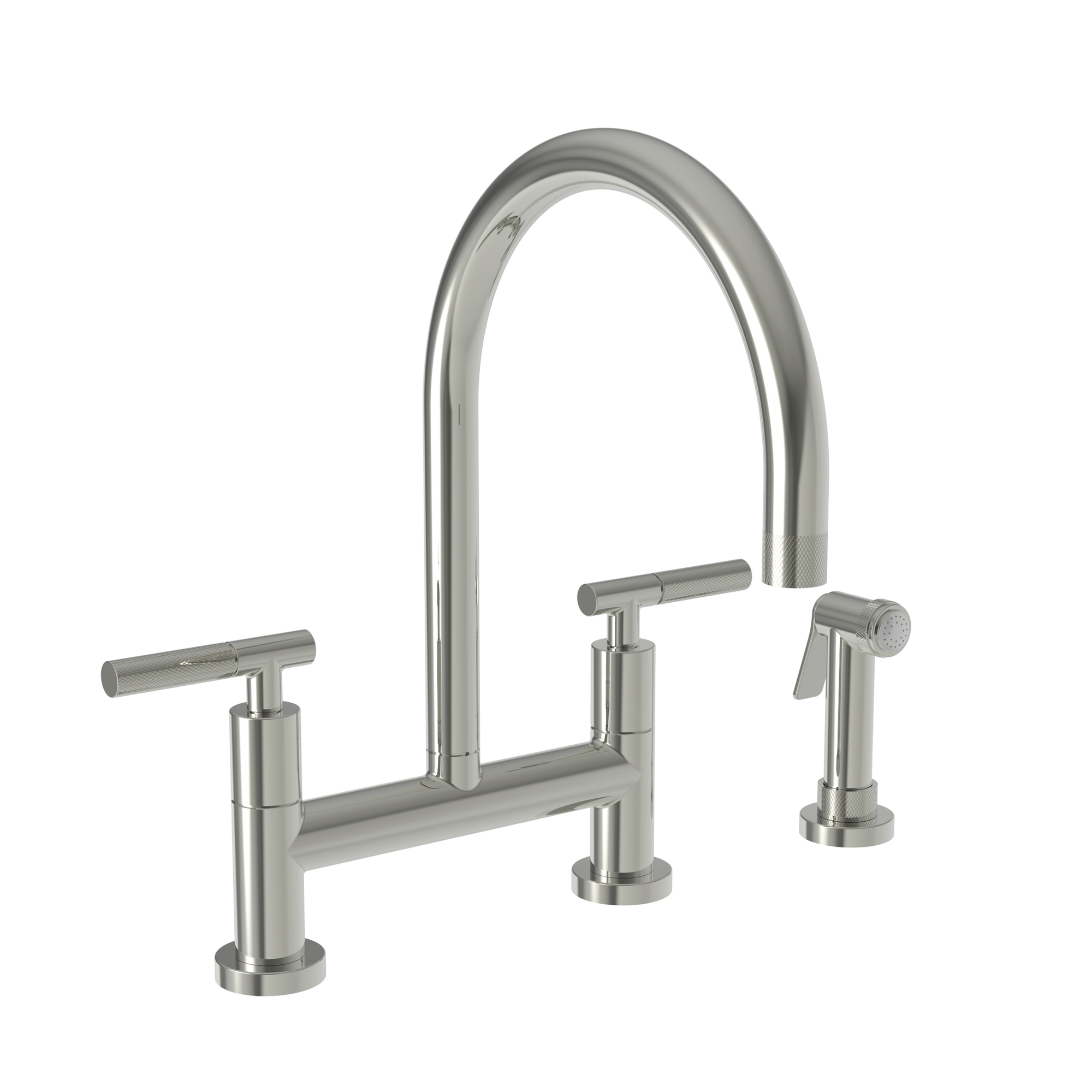 Newport Brass Muncy 1.8 GPM Widespread Bridge Kitchen Faucet & Side Spray