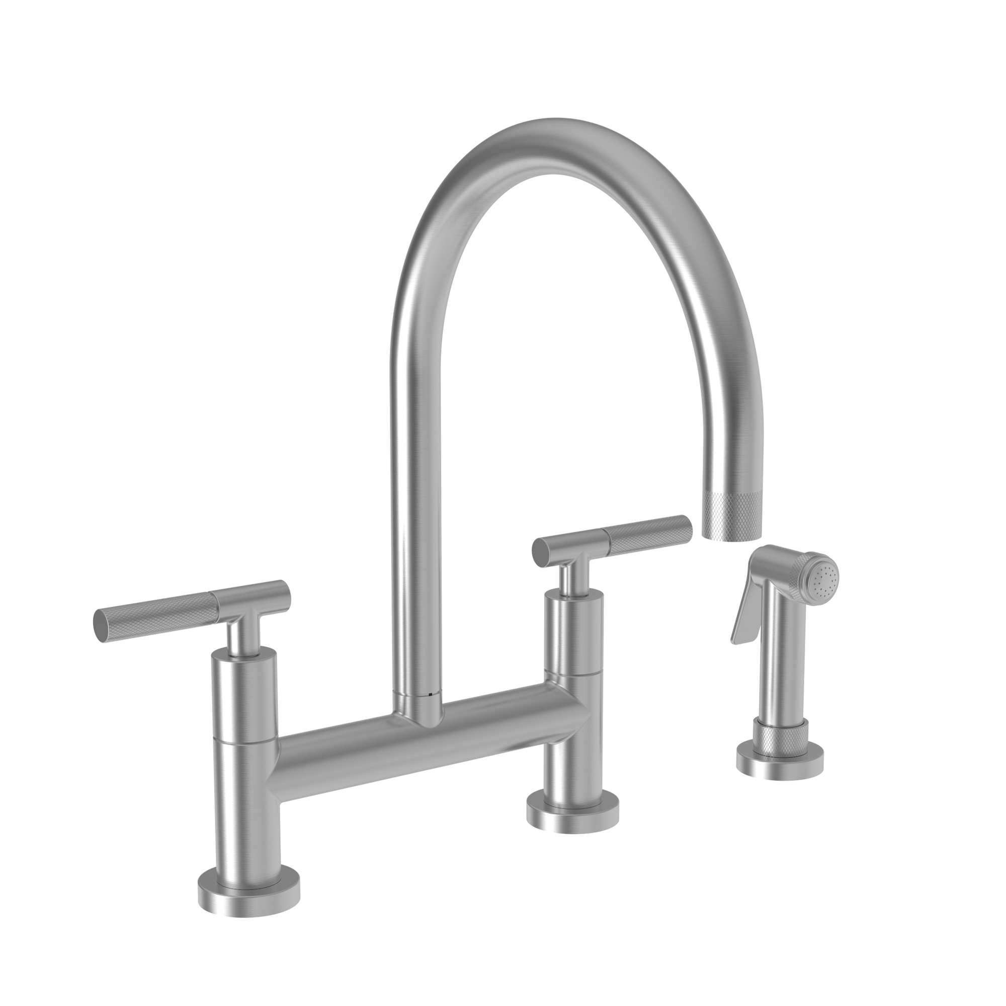 Newport Brass Muncy 1.8 GPM Widespread Bridge Kitchen Faucet & Side Spray