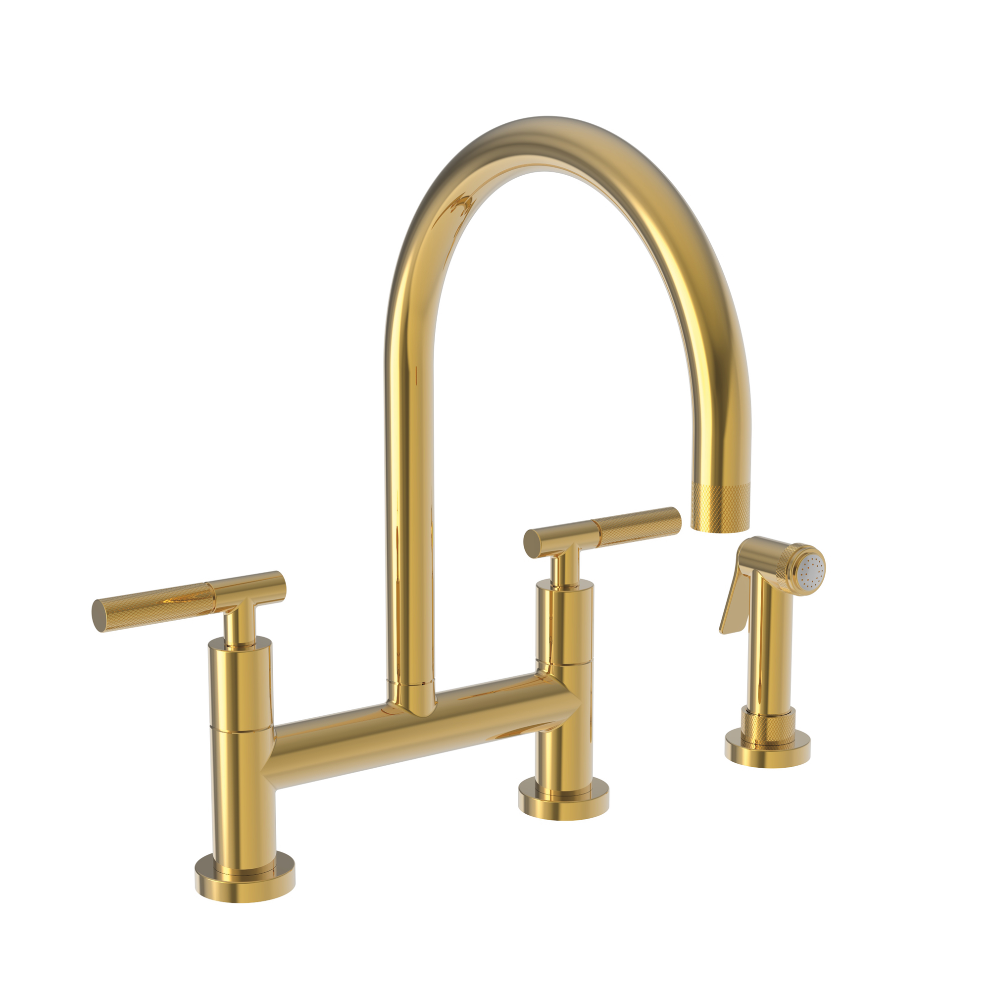 Newport Brass Muncy 1.8 GPM Widespread Bridge Kitchen Faucet & Side Spray