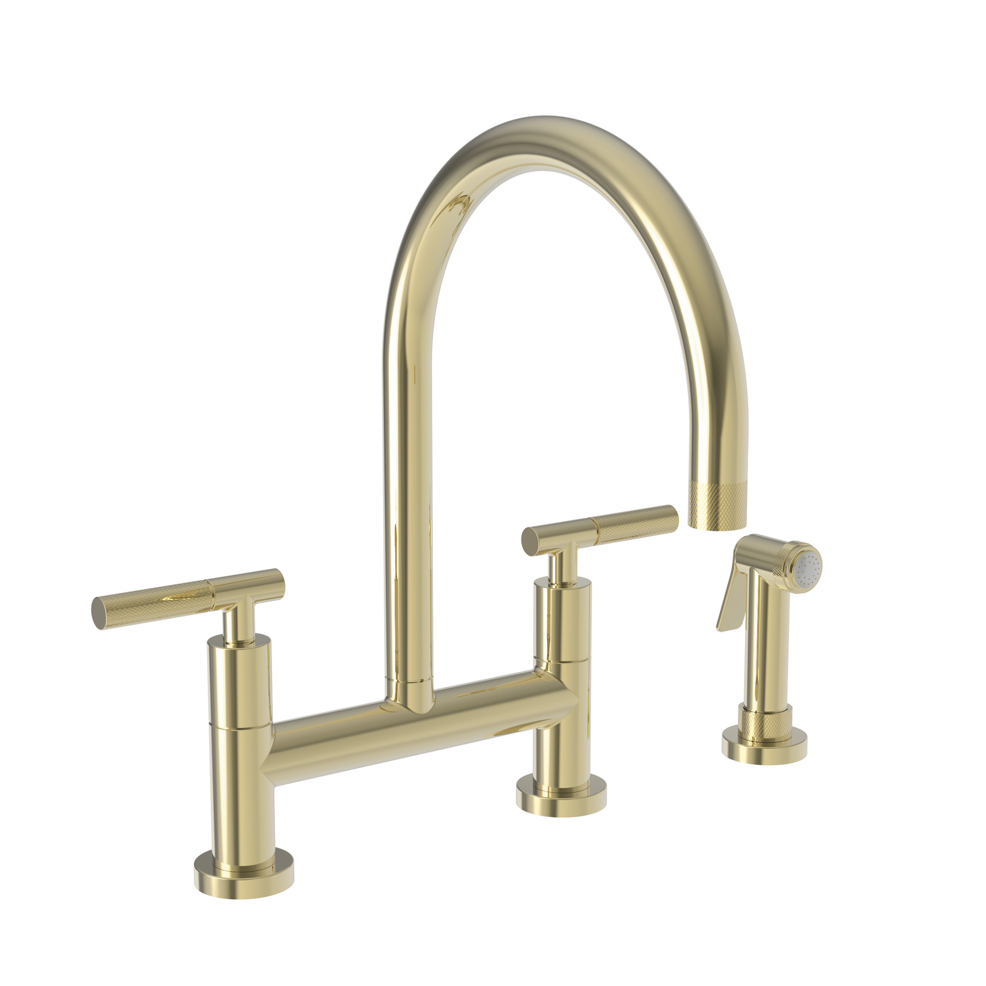 Newport Brass Muncy 1.8 GPM Widespread Bridge Kitchen Faucet & Side Spray