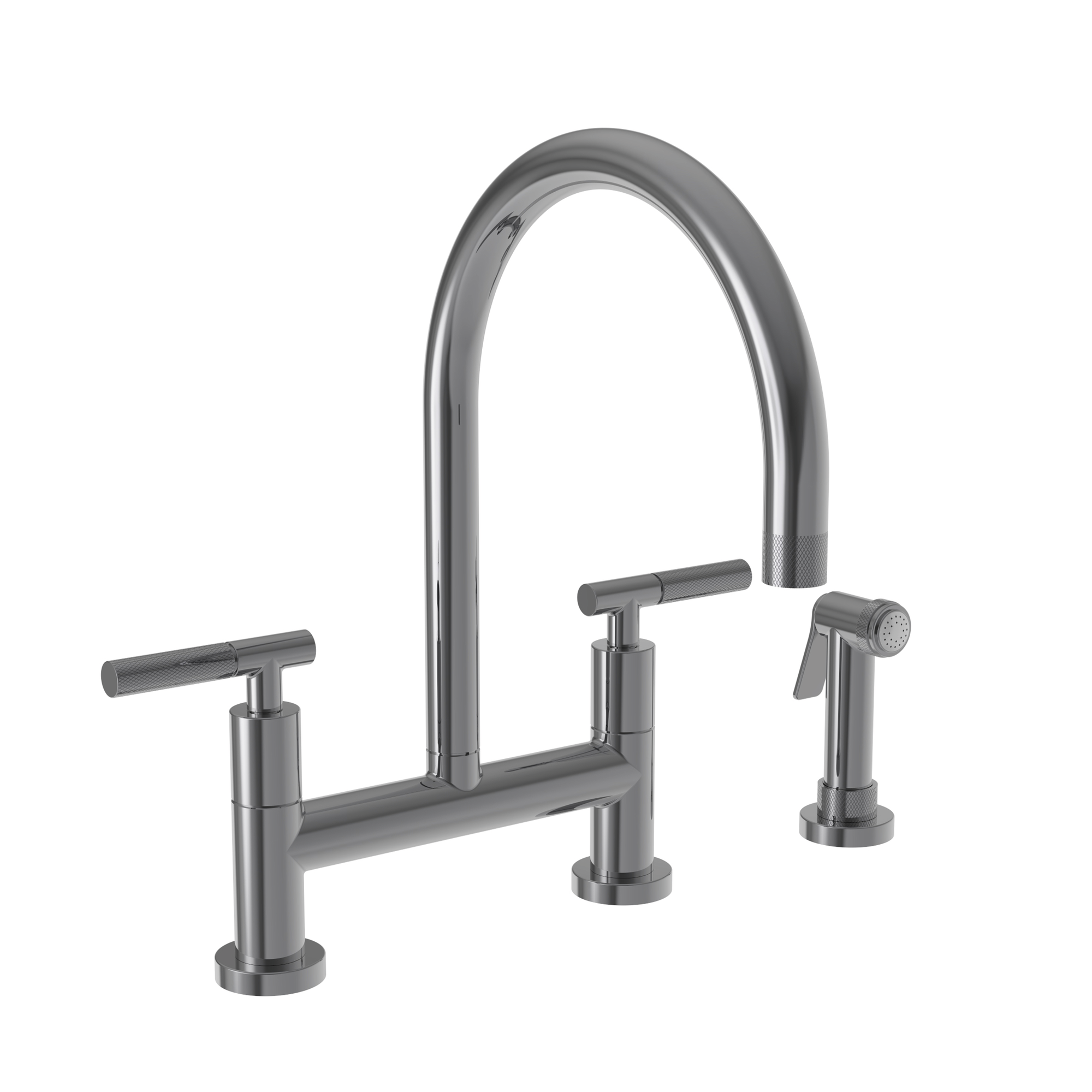Newport Brass Muncy 1.8 GPM Widespread Bridge Kitchen Faucet & Side Spray