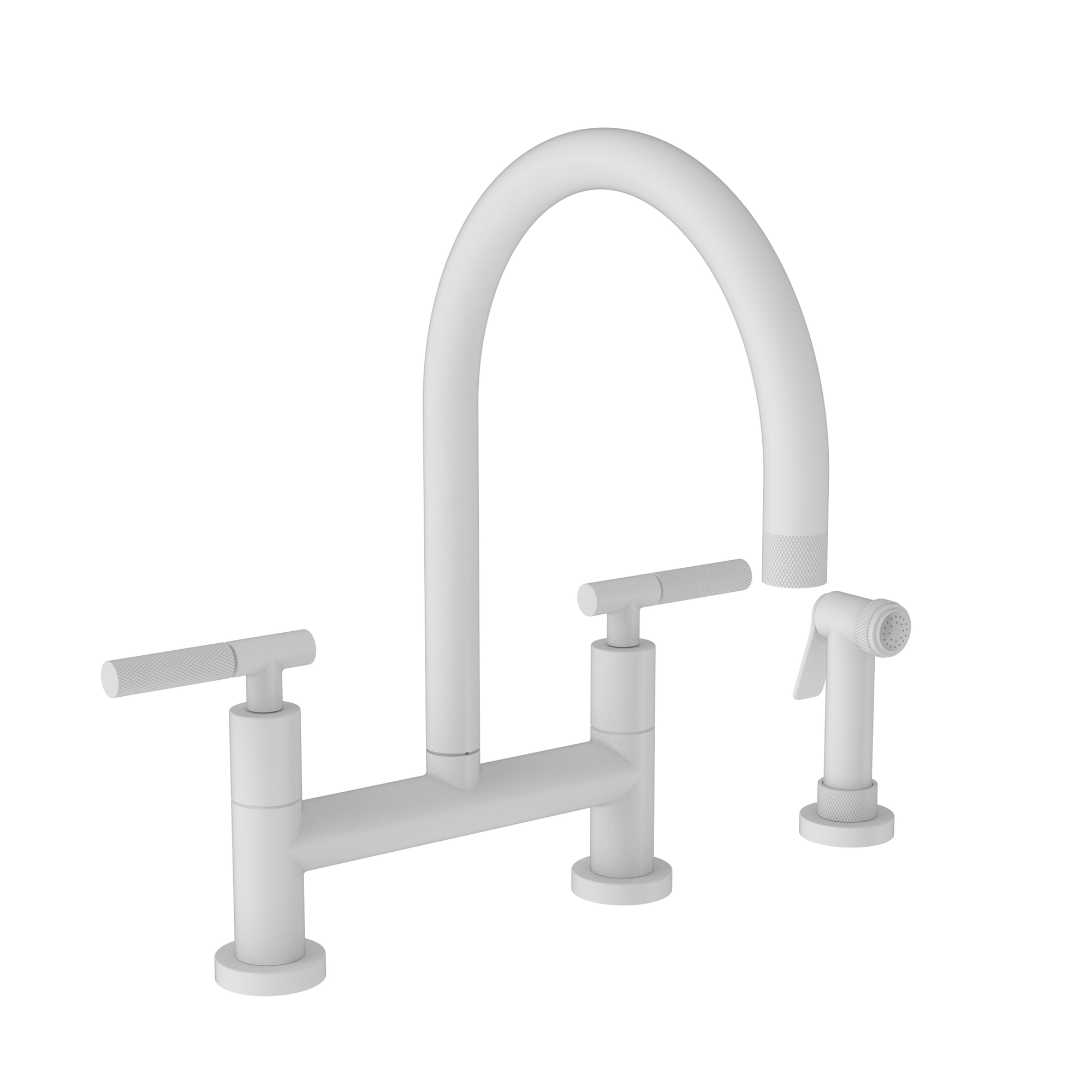 Newport Brass Muncy 1.8 GPM Widespread Bridge Kitchen Faucet & Side Spray