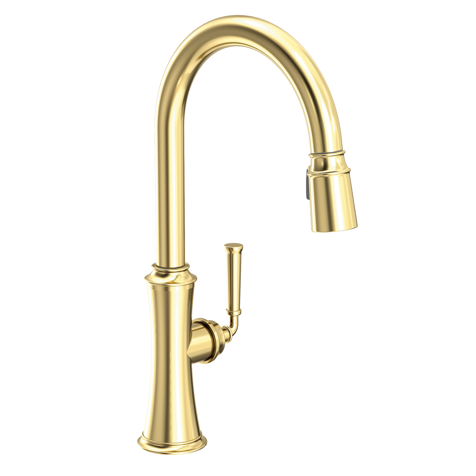 Newport Brass Stripling 1.8 GPM Single Hole Pull Down Kitchen Faucet
