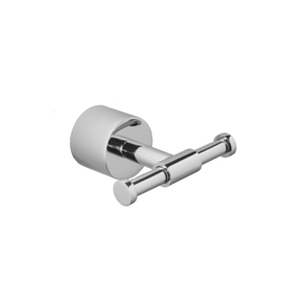 Jaclo Contempo II Double Robe Hook in Matte Black - 3501-DRH-MBK