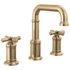 Delta Broderick 1.2 GPM Widespread Bathroom Faucet with Cross Handles and Drain