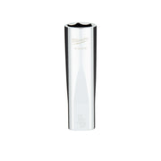 Milwaukee 1/2 in. drive 11/16 in. SAE 6-point deep socket with four flat sides and engraved model number.