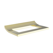 Newport Brass Secant Square Modern Towel Ring
