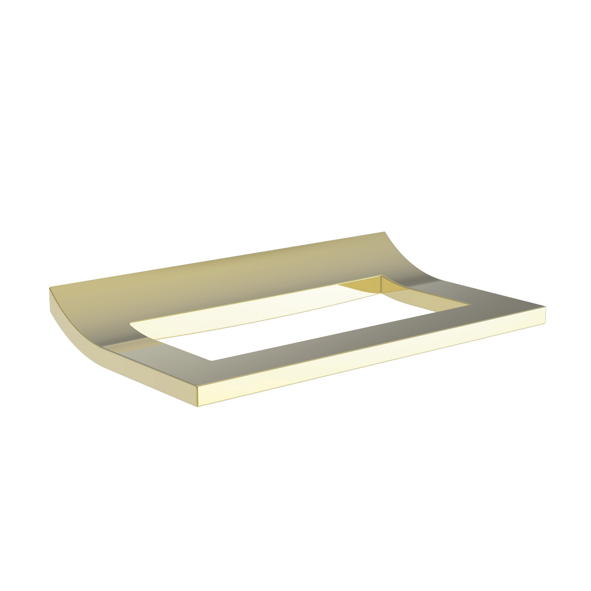 Newport Brass Secant Square Modern Towel Ring