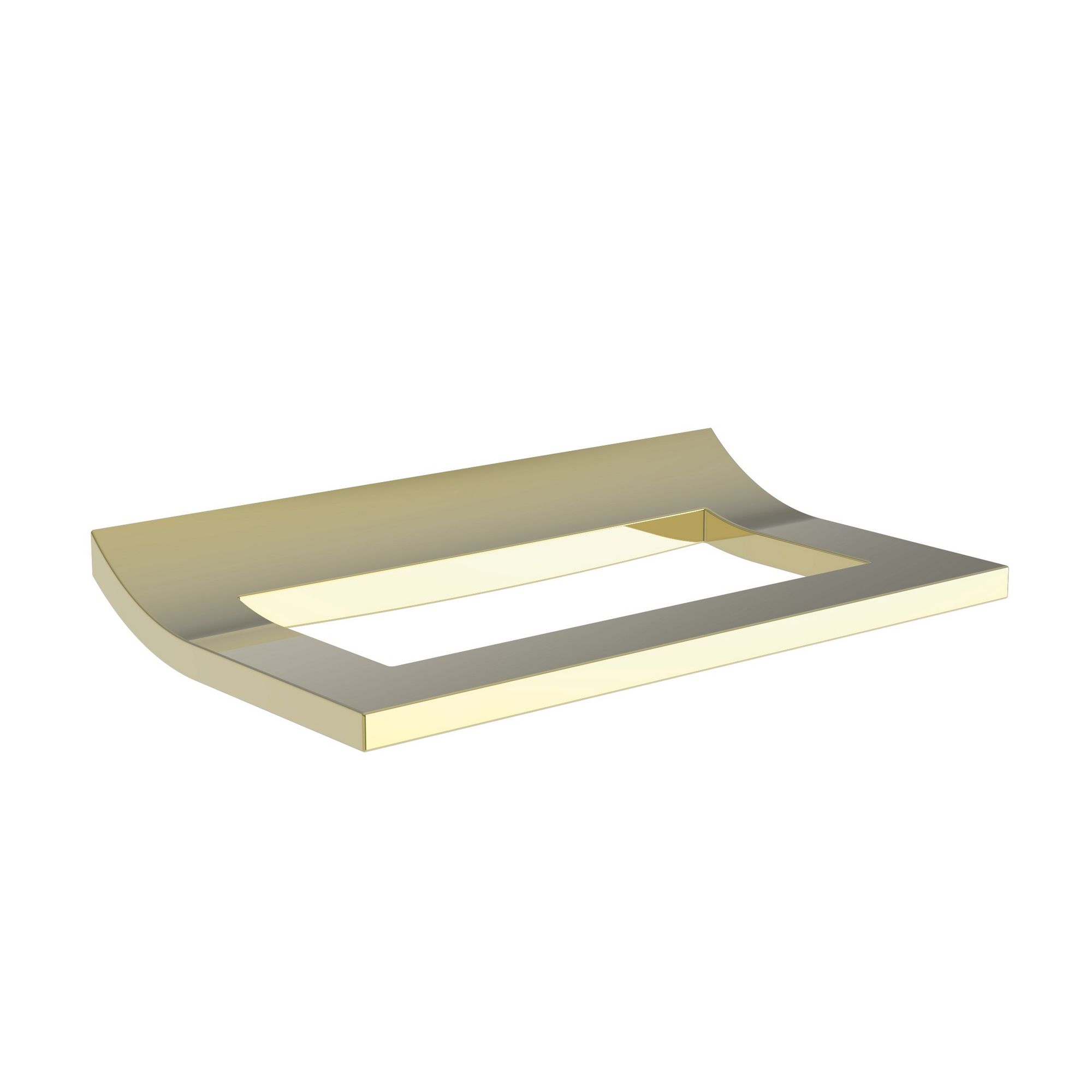 Newport Brass Secant Square Modern Towel Ring