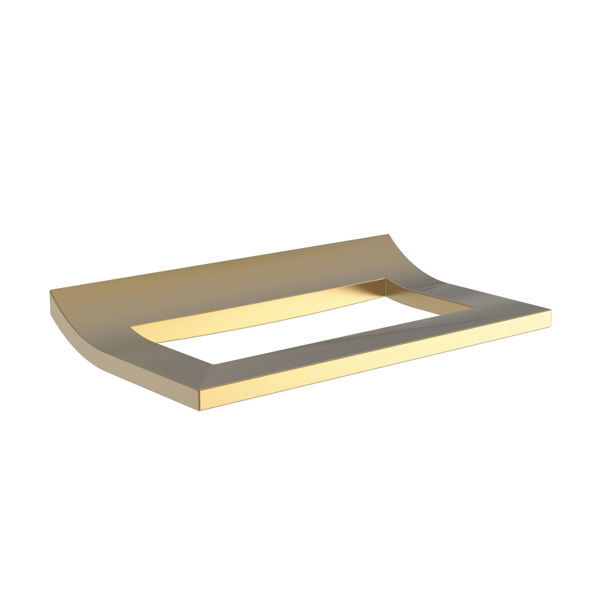 Newport Brass Secant Square Modern Towel Ring