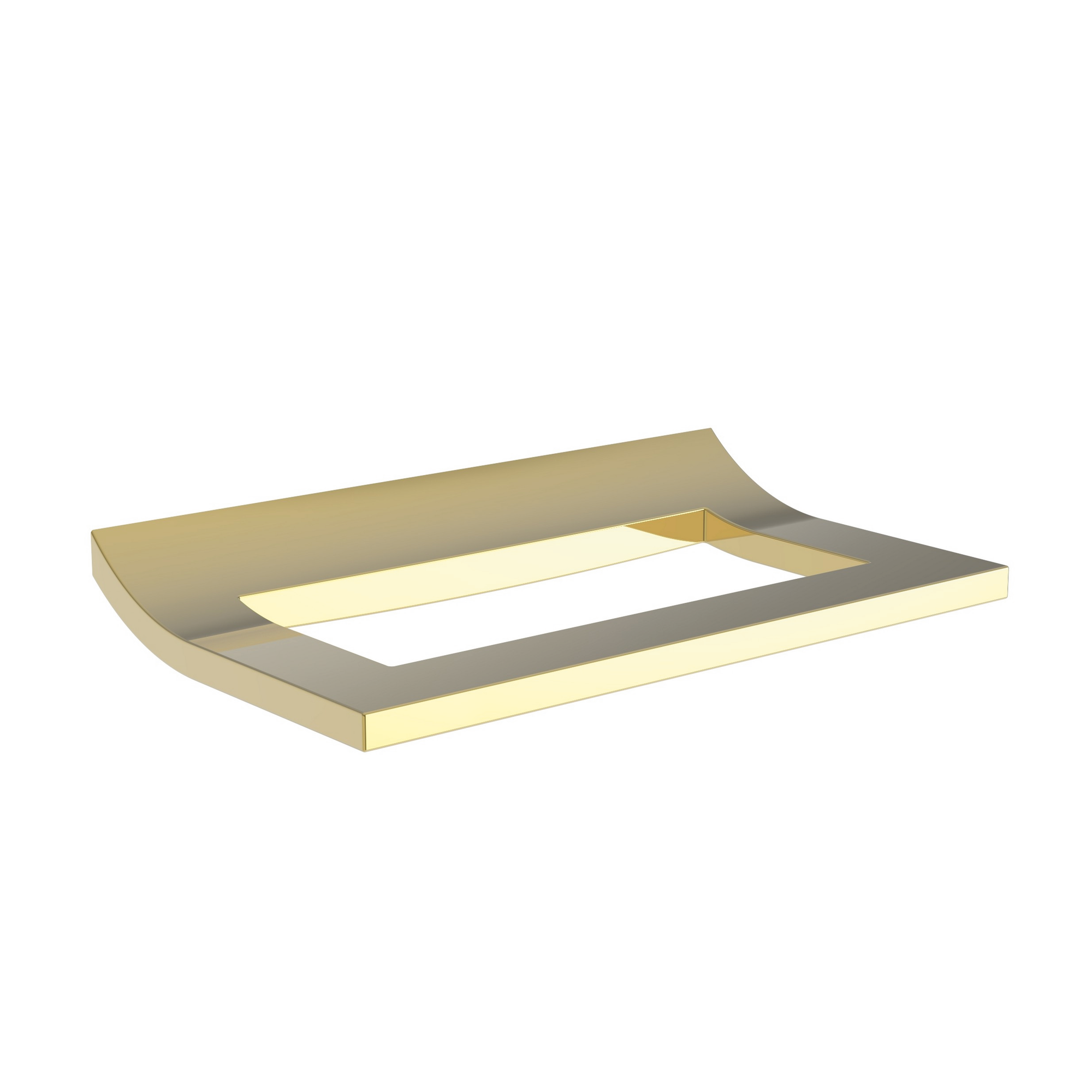 Newport Brass Secant Square Modern Towel Ring