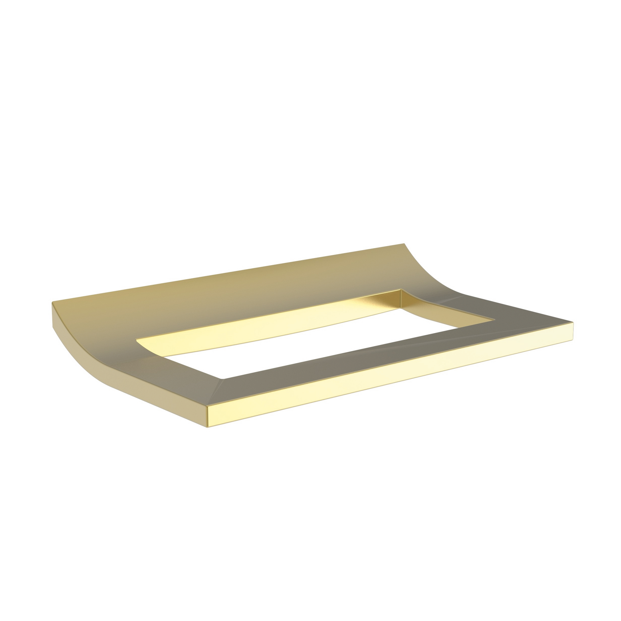 Newport Brass Secant Square Modern Towel Ring