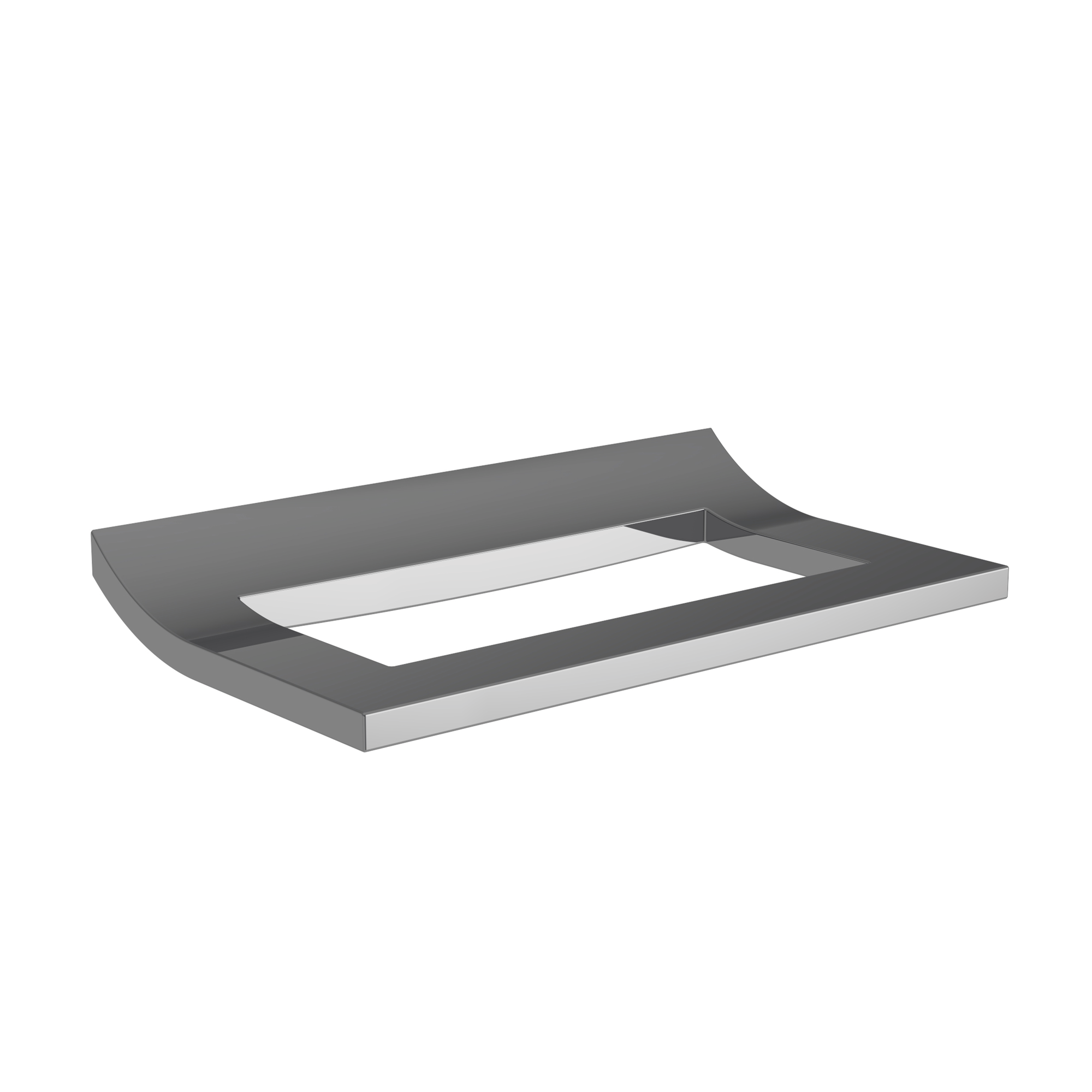 Newport Brass Secant Square Modern Towel Ring